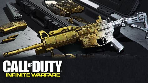 Call Of Duty Infinite Warfare Gold Weapons Skin Exclusive Dlc
