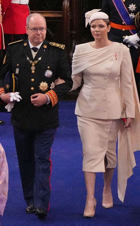 Princess Charlene And Prince Albert Of Monaco Make Rare Appearance At