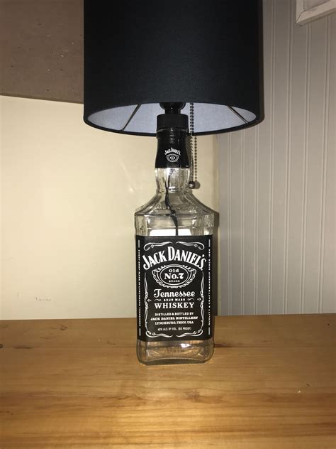 Jack Daniels Bottle Lamp Etsy