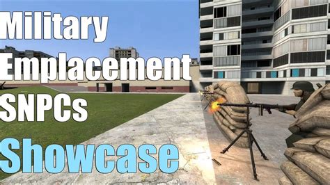 Military Emplacement Snpcs Showcase Garrys Mod Youtube
