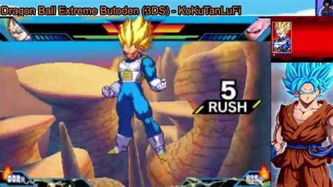 Dragon Ball Extreme Butoden 3ds Super Vegeta Gameplay Youtube