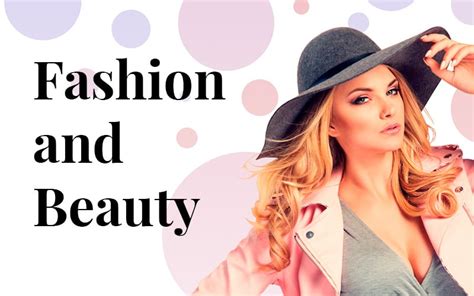 Beauty And Fashion Powerpoint Template Templatemonster