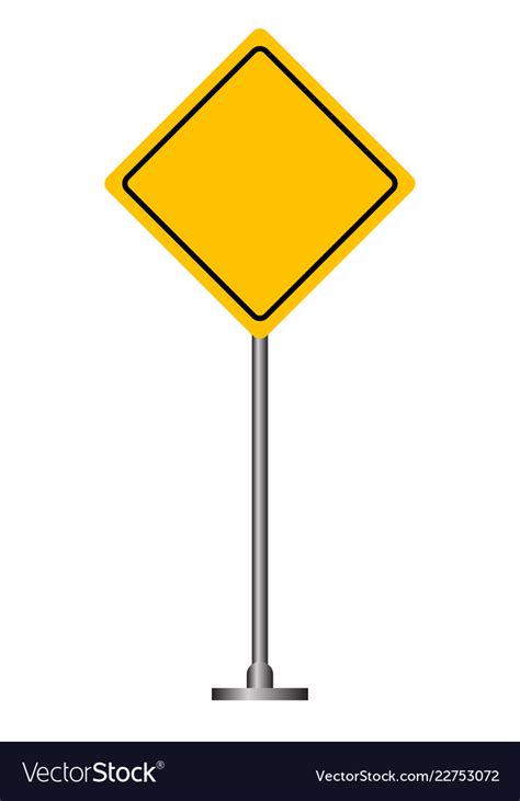 Blank Yellow Yield Sign What Does A Blank Yellow Sign Mean