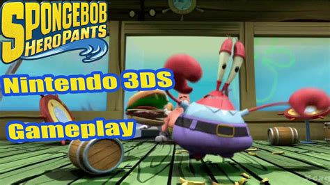 Spongebob Heropants Nintendo 3ds Gameplay Walkthrough First 15