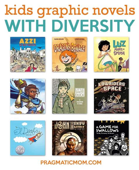 40 Great Diverse Graphic Novels For Kids And Teens Graphic Novel