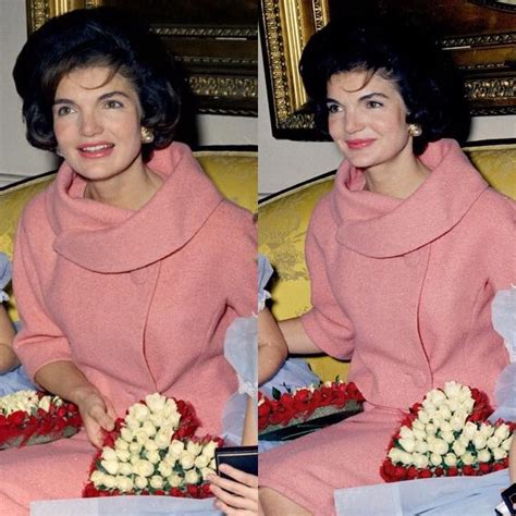 jacqueline lee bouvier 💫 on instagram “1 february 1961 jackie during a meeting with the