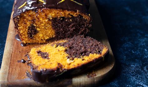 Chocolate Orange Marble Cake Recipe Easyfood