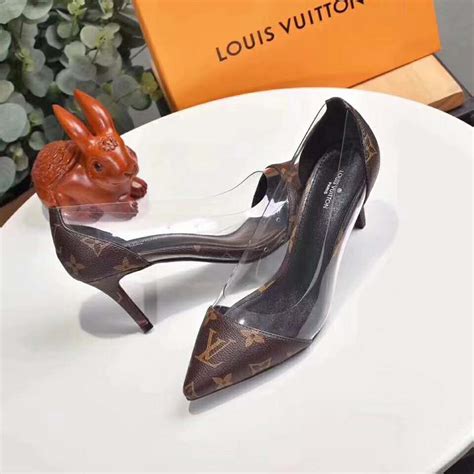 Louis Vuitton Lv Women Cherie Pump Iconic Monogram Canvas 65 Cm Heel Lulux