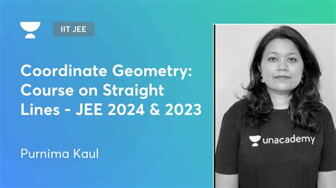 Iit Jee Coordinate Geometry Course On Straight Lines Jee 2024