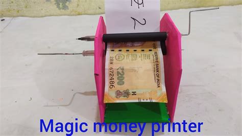 How To Make A Magic Money Printer Youtube