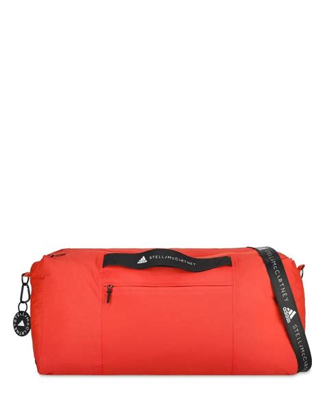 Adidas By Stella Mccartney Asmc Studio Duffle Bag In Red Lyst