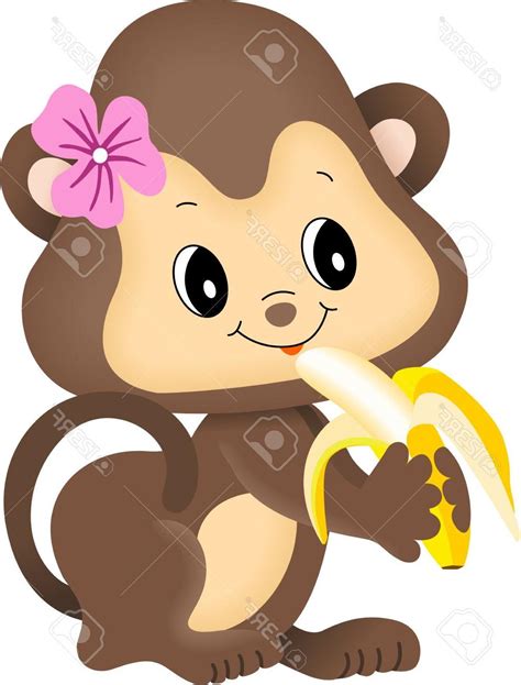 Monkey With Banana Clipart Free Download On Clipartmag