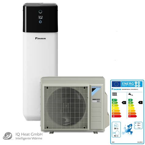 Daikin Altherma 3 R 8 kW Luft Wasser Wärmepumpe Speicher ECH2O 508 H C