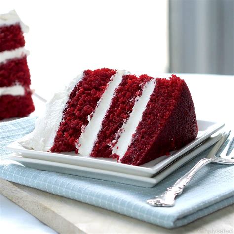 Red Velvet Cake Simply Sated