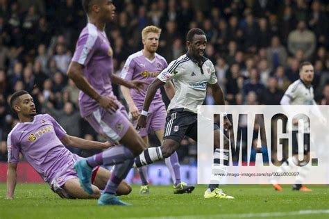 Moussa Dembélé Of Fulham Scores The Goal To Make It 4 2 During The Sky Bet Championship Match