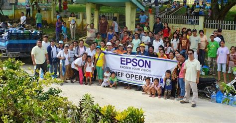 epson helps earthquake victims in bohol ~ wazzup pilipinas news and events