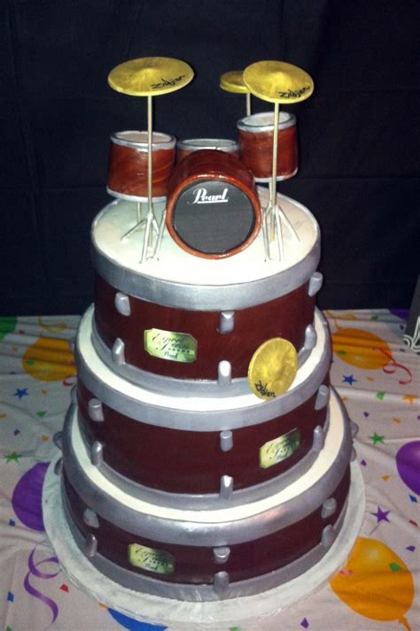 Drum Cake 1 Cake Decorating Community Cakes We Bake