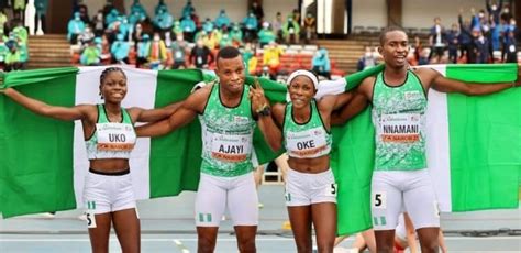 World Junior Championships Nigeria Wins Inaugural X M Mixed Relay Finals In Kenya Ait Live