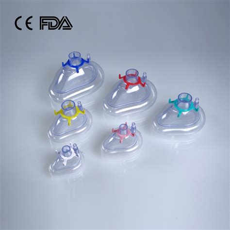 Disposable Medical Surgical Pvc Air Cushion Anesthesia Mask With Ce Fda China Anesthesia Mask