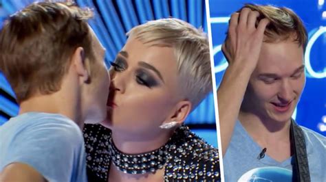 Watch Katy Perry Kissed An American Idol Contestant And He Did