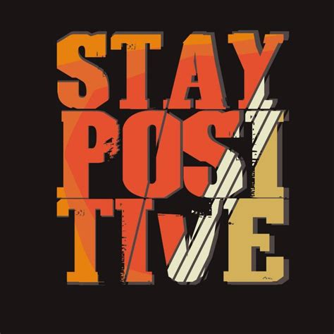 Stay Positive Motivational Posterinspirational Postergym Posterall