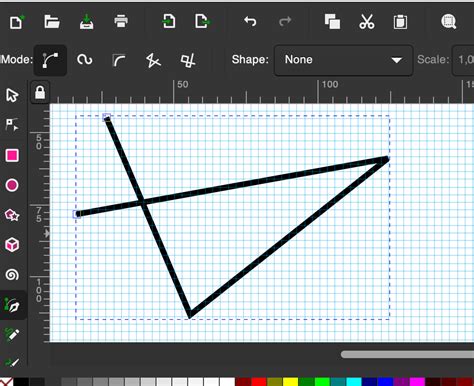 Problem Drawing Bezier Curves In Inkscape 121 Graphic Design Stack