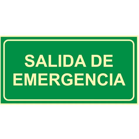 SeÑal Homologada De Salida De Emergencia Ambar Itc