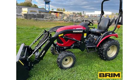 Used 2020 Yanmar Sa324 Compact Tractor With Loader Brim Tractor