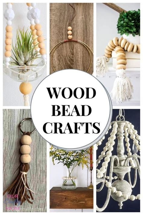 Diy Wooden Bead Crafts That Are Super Fun To Make