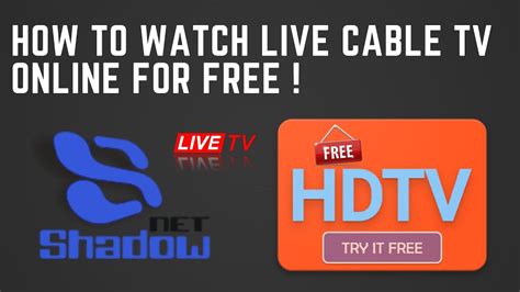 How To Watch Live Cable Tv Online For Free Youtube