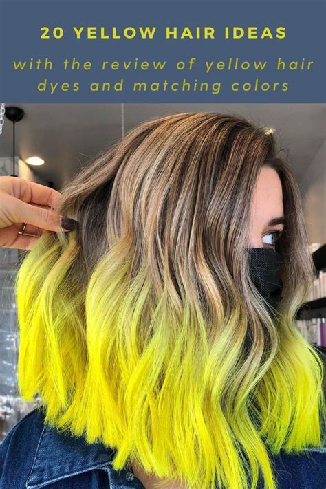 From Neon Yellow To Dark Yellow Hues Yellow Hair Color Is A Hot Trend You Wont Like To Miss