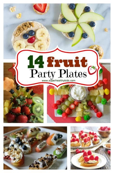 We've all heard the warning don't play with food!, but we just can't resist to try these party ideas that would entertain your guests and especially the kids. 14 Fruit Party Plates | Healthy Ideas for Kids