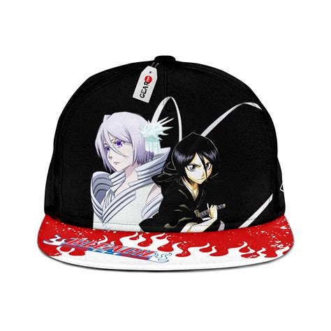Rukia Kuchiki Snapback Hat Custom Bl Anime Hat For Otaku Gear Otaku