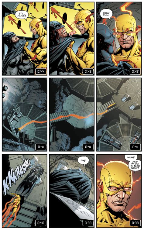 Batman Vs Reverse Flash Rebirth Comicnewbies