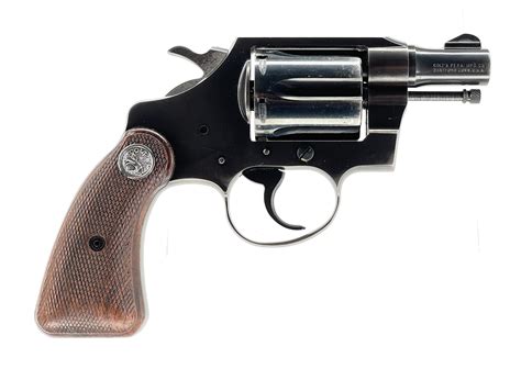 Lot Circa 1956 Colt Detective Special 38 Spl Blue 2 Revolver