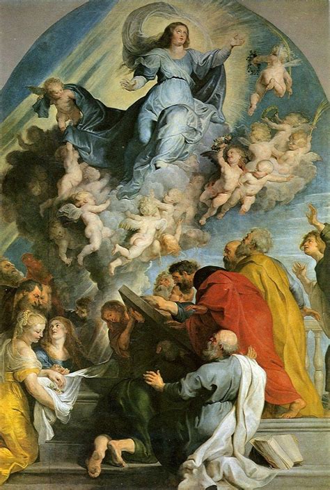 Peter Paul Rubens Paintings Assumption Of Virgin Peter Paul Rubens