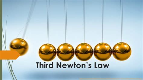 Third Newton Law Youtube