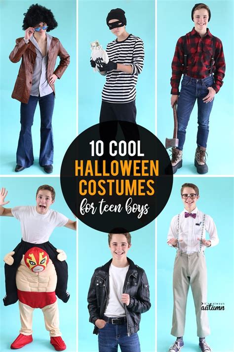 10 Cool Halloween Costumes For Teen Boys Teen Boy Costumes Teen Boy