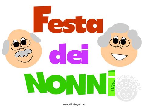 I cento anni dell'università cattolica del sacro. Festa dei nonni - TuttoDisegni.com