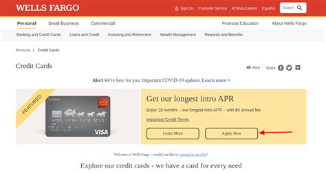 • using the wells fargo online banking® service for transactions other than those disclosed as balance transfers; Wells Fargo Credit Cards - Want to Learn How to Apply? | Kredit Karte Mojo