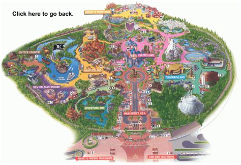 Disneyland Map Sensing Change Blog Printable Disneyland Map 2014