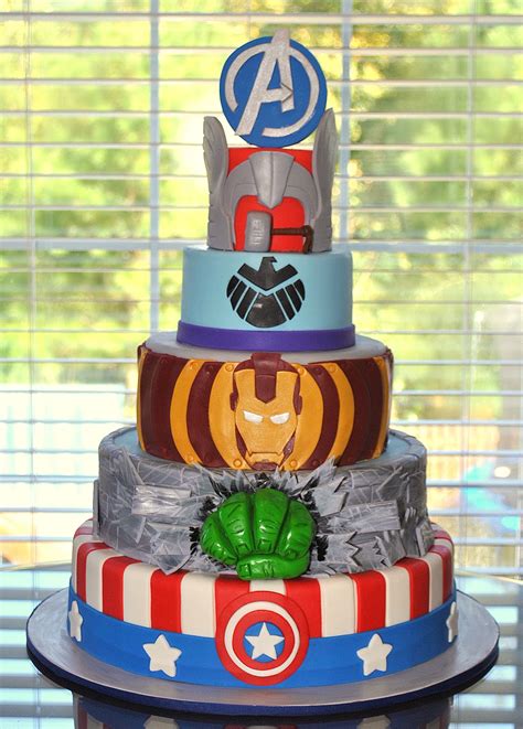 Hopes Sweet Cakes Avengers Cake And Party