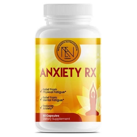 Anxiety Rx New Earth Nutraceutical