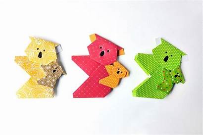 Origami Koala Lesezeichen Basteln Trytrytry Bookmark Craft