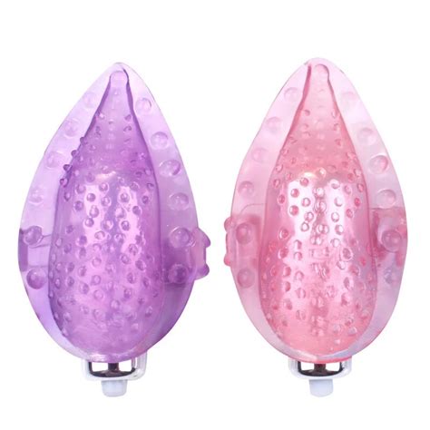 Erotic Sex Toys For Women Finger Vibrator Leaf Cover Hand Hold G Spot