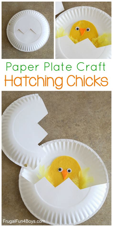 Check spelling or type a new query. Animal Paper Plate Craft: Hatching Chicks Paper Plate ...