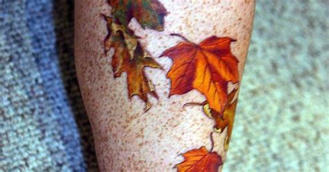 40 Unforgettable Fall Tattoos Fall Leaves Tattoo Leaf Tattoos And