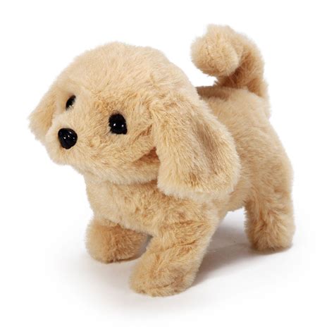 Sayoo Cute Little Puppy Plush Toy Electronic Interactive Barking