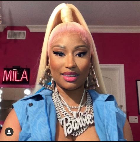 Think Pink And Blonde-Nicki Minaj’s Gorgeous Ombre Hair Color – Blast