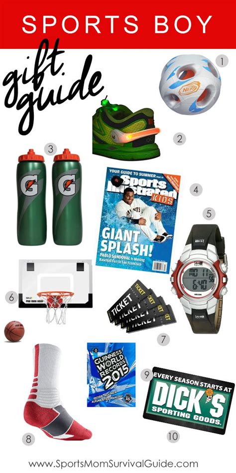 We've got football gifts for every football fan, bound to make them celebrate like they've scored the winner! Sports Boy Holiday Gift Guide | Christmas gifts for boys ...